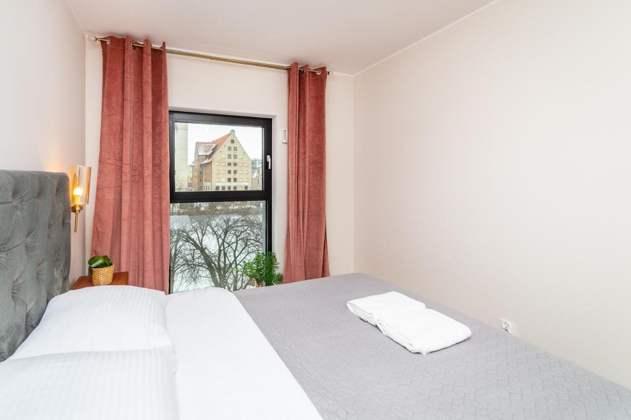 Pobookowane River View Apartments Gdansk Dış mekan fotoğraf