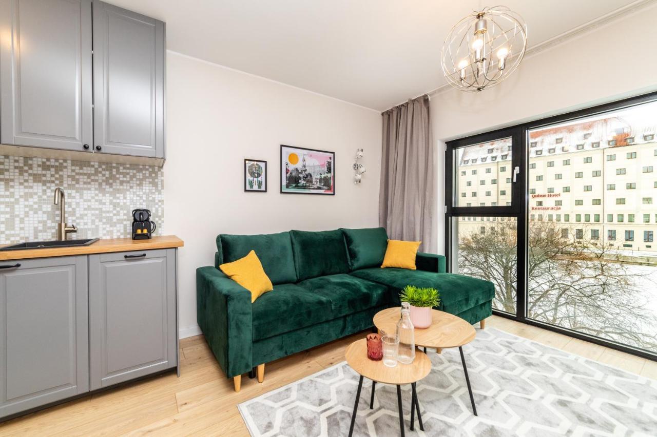 Pobookowane River View Apartments Gdansk Dış mekan fotoğraf