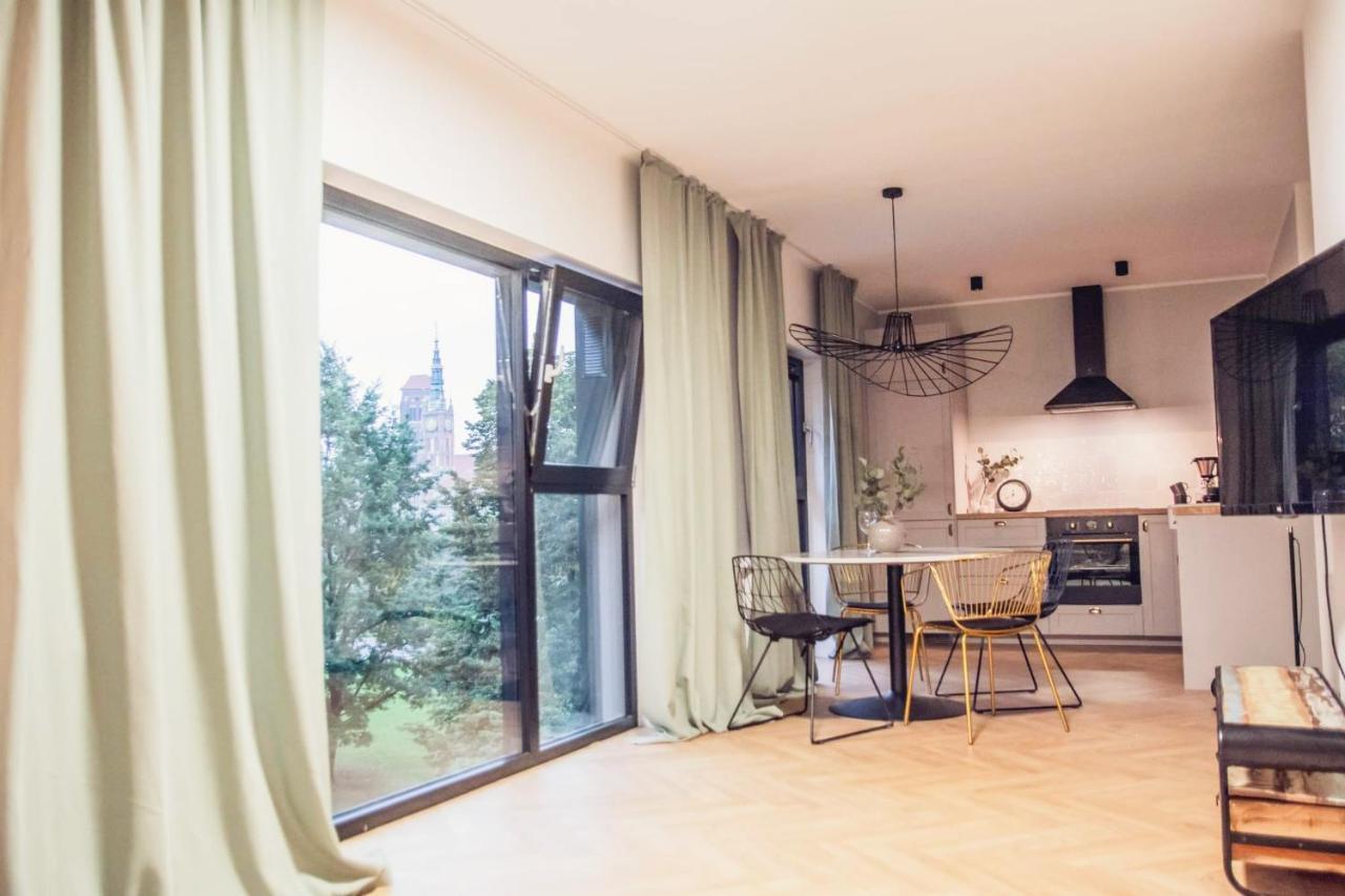 Pobookowane River View Apartments Gdansk Dış mekan fotoğraf
