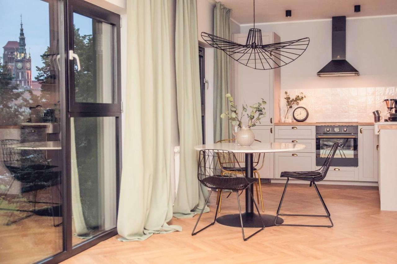 Pobookowane River View Apartments Gdansk Dış mekan fotoğraf